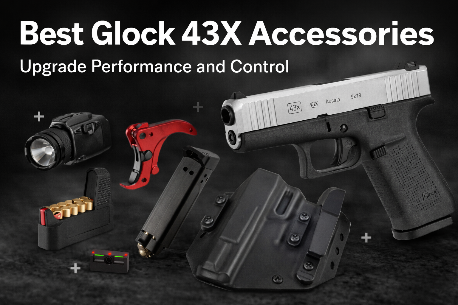 Best Glock 43X Accessories to Upgrade Performance (2026)